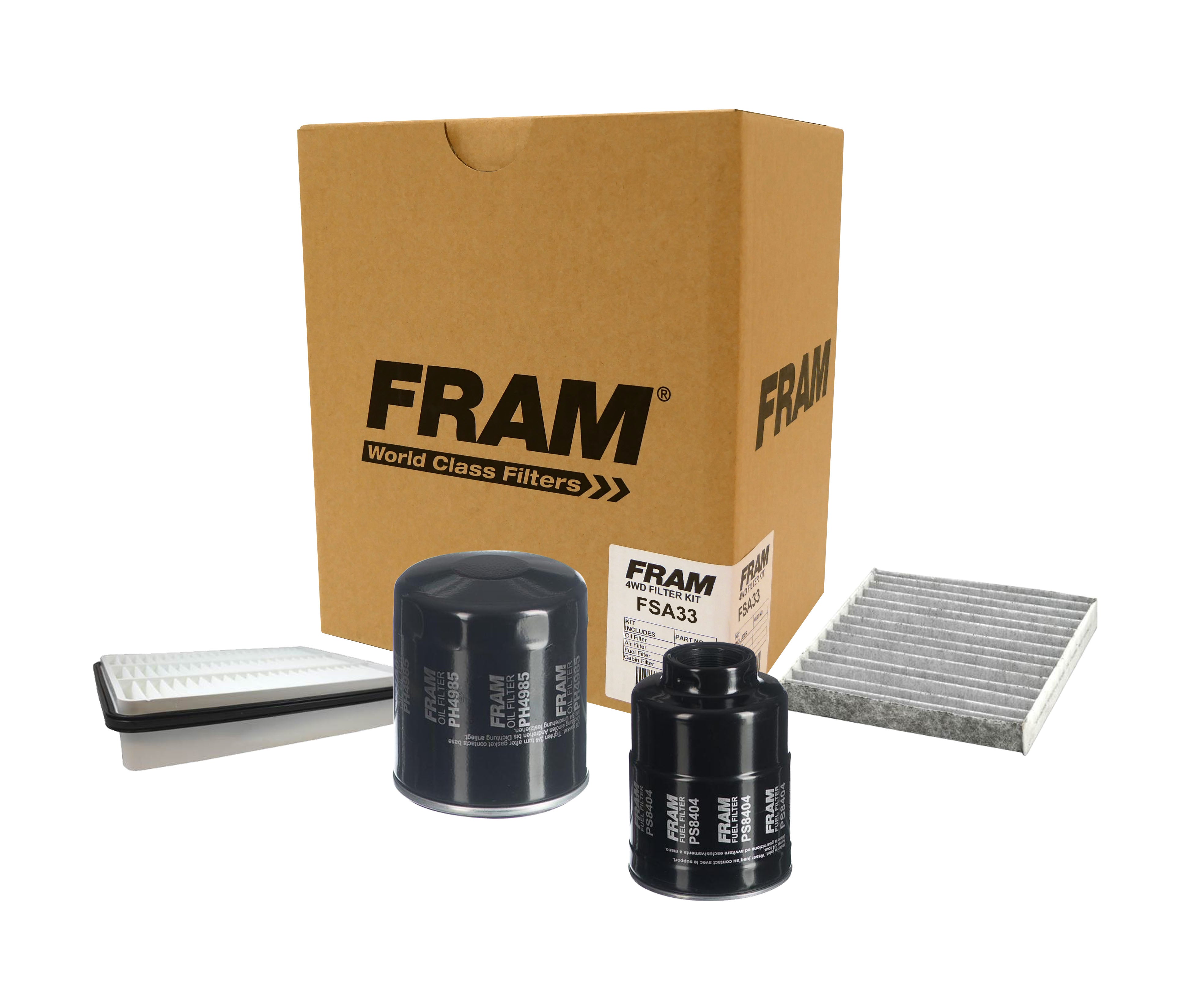 FRAM 4wd Filter Kit for Toyota Landcruiser Prado KDJ150/5R | FRAM