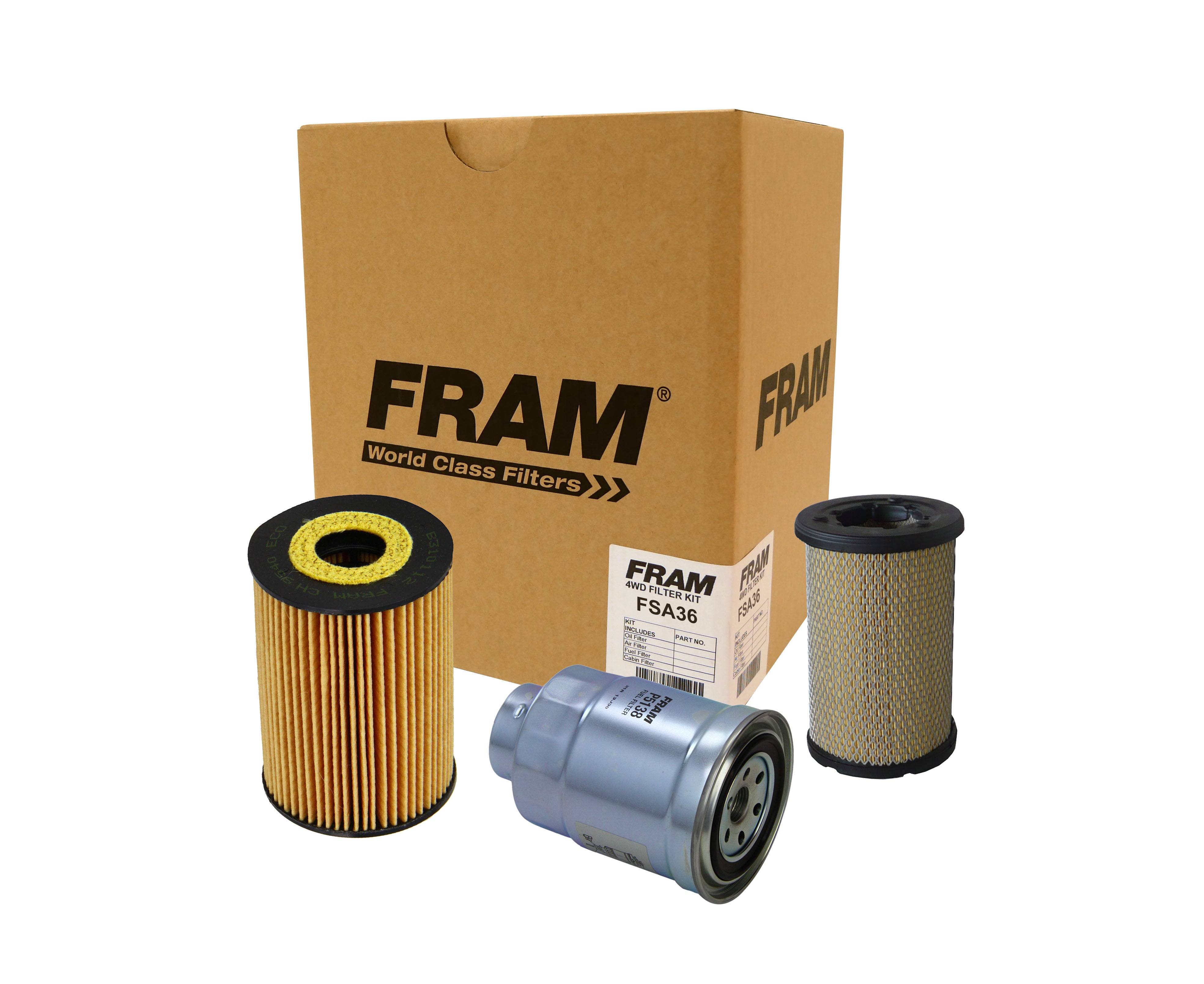 FRAM 4wd Filter Kit for Nissan Navara D22 (ZD30) | FRAM