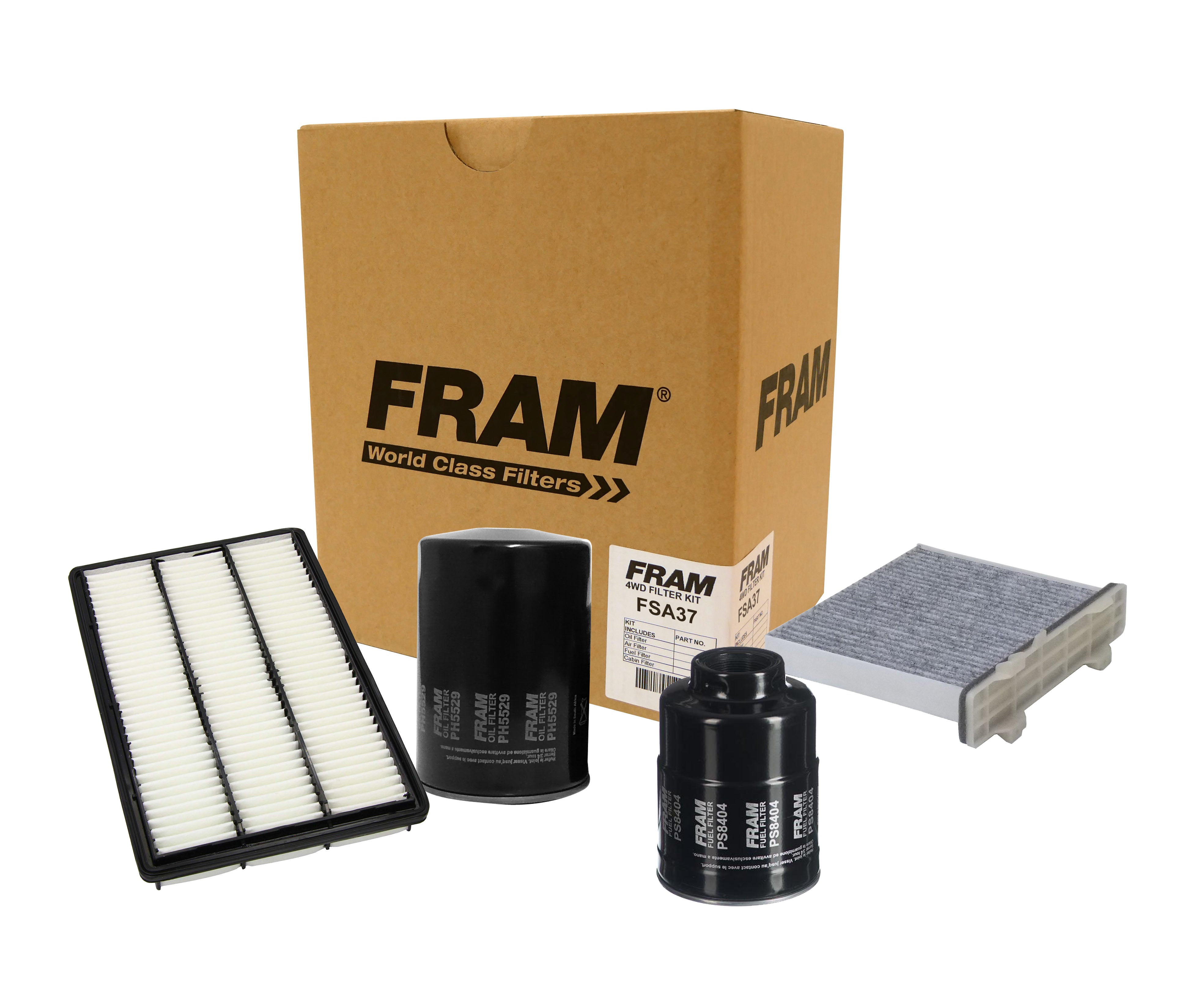 FRAM 4wd Filter Kit for Mitsubishi Pajero 3.2L NS/T T/D (4M41) | FRAM
