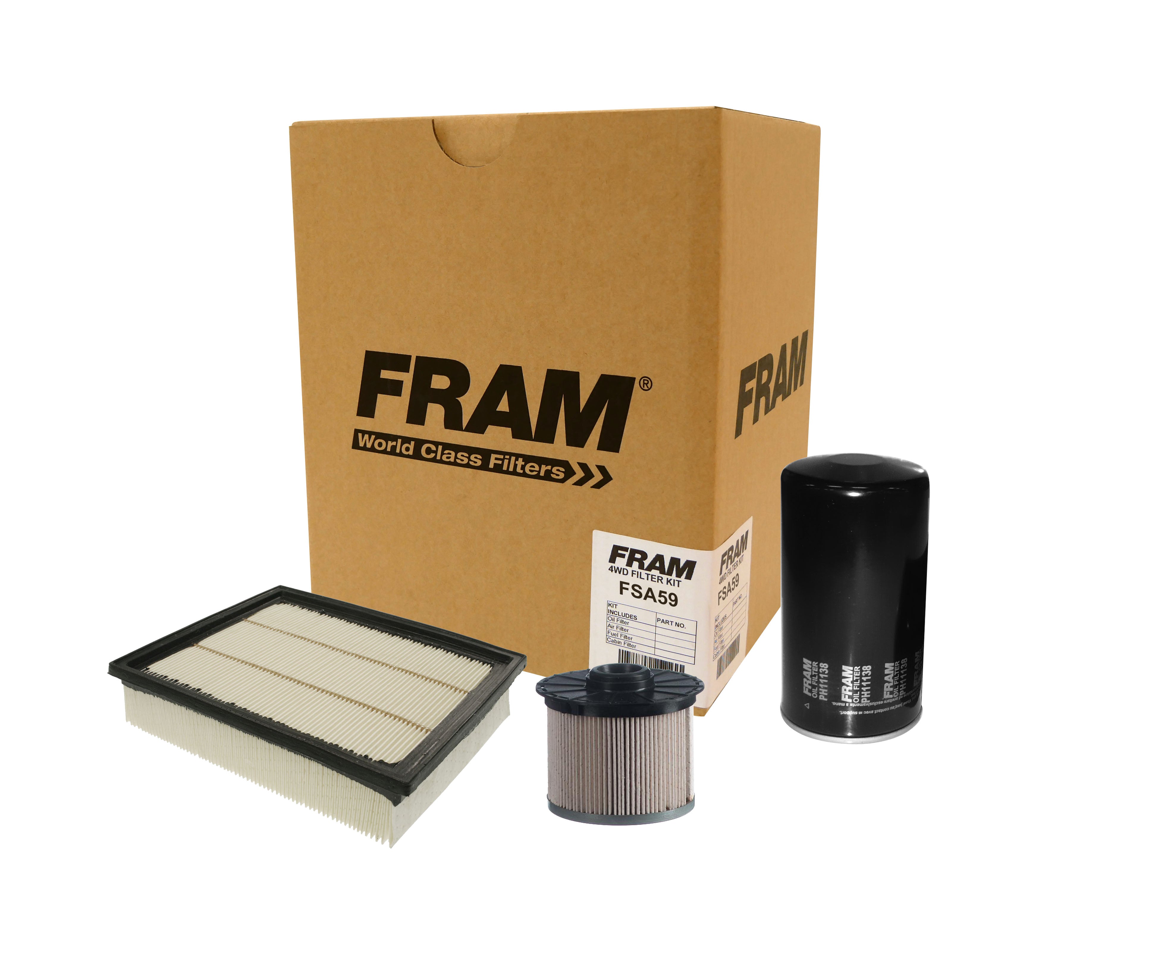 FRAM 4wd Filter Kit for Holden Colorado RC 07-12 | FRAM