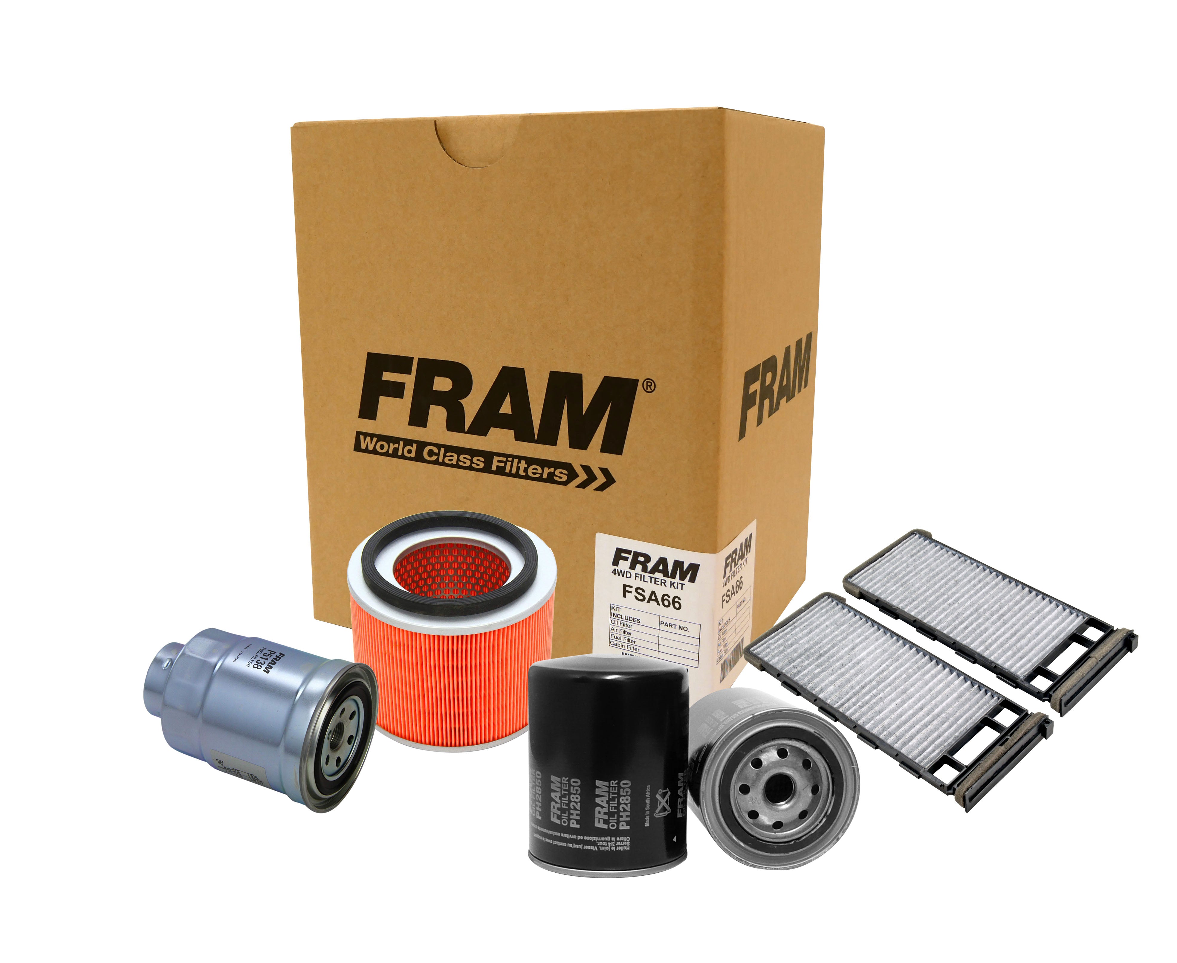 FRAM 4wd Filter Kit for Nissan Patrol GU TD42Ti Y61 4.2L | FRAM