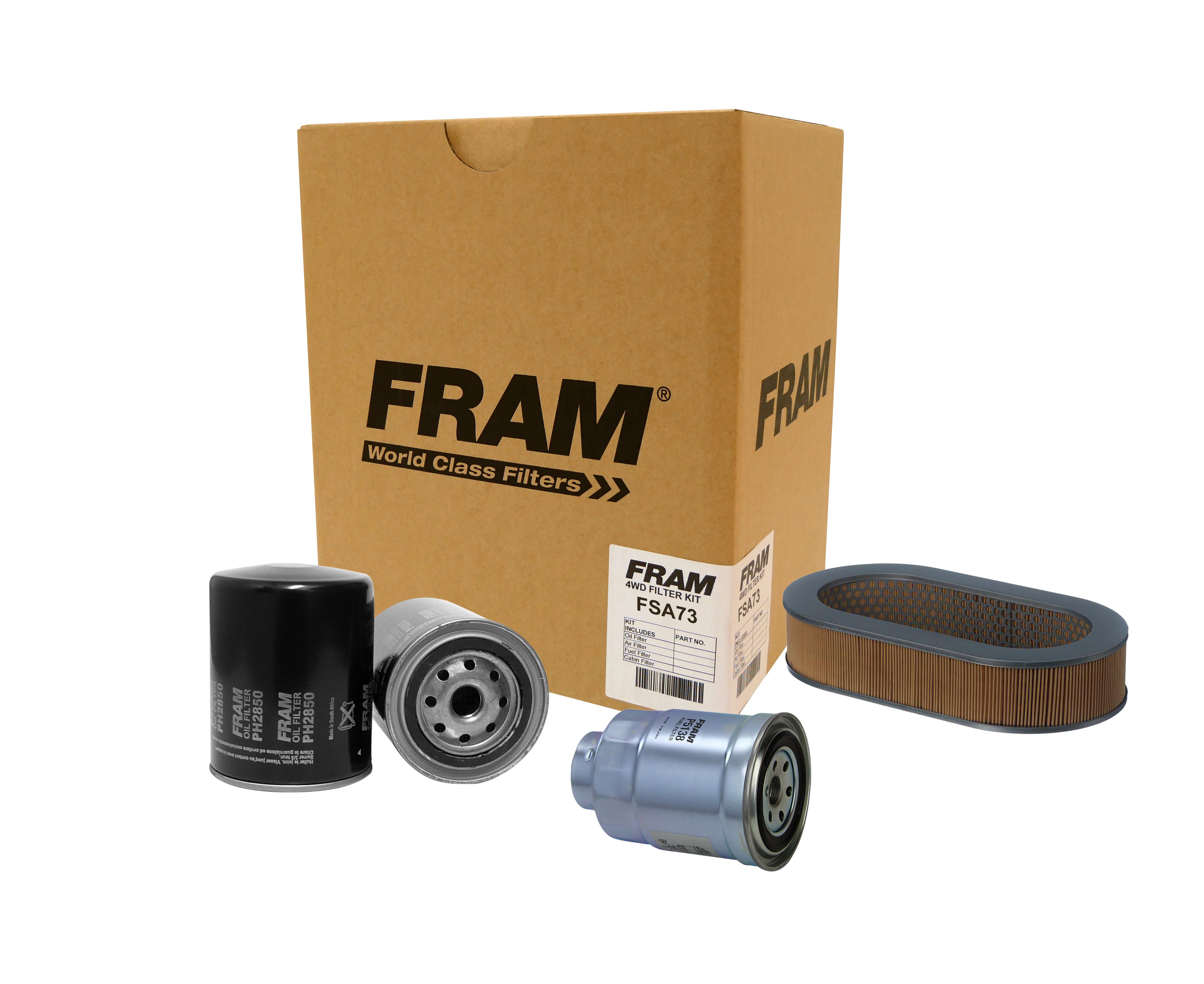 FRAM 4wd Filter Kit for Nissan Patrol GQ & GU TD42 Y60 Y61 4.2L | FRAM