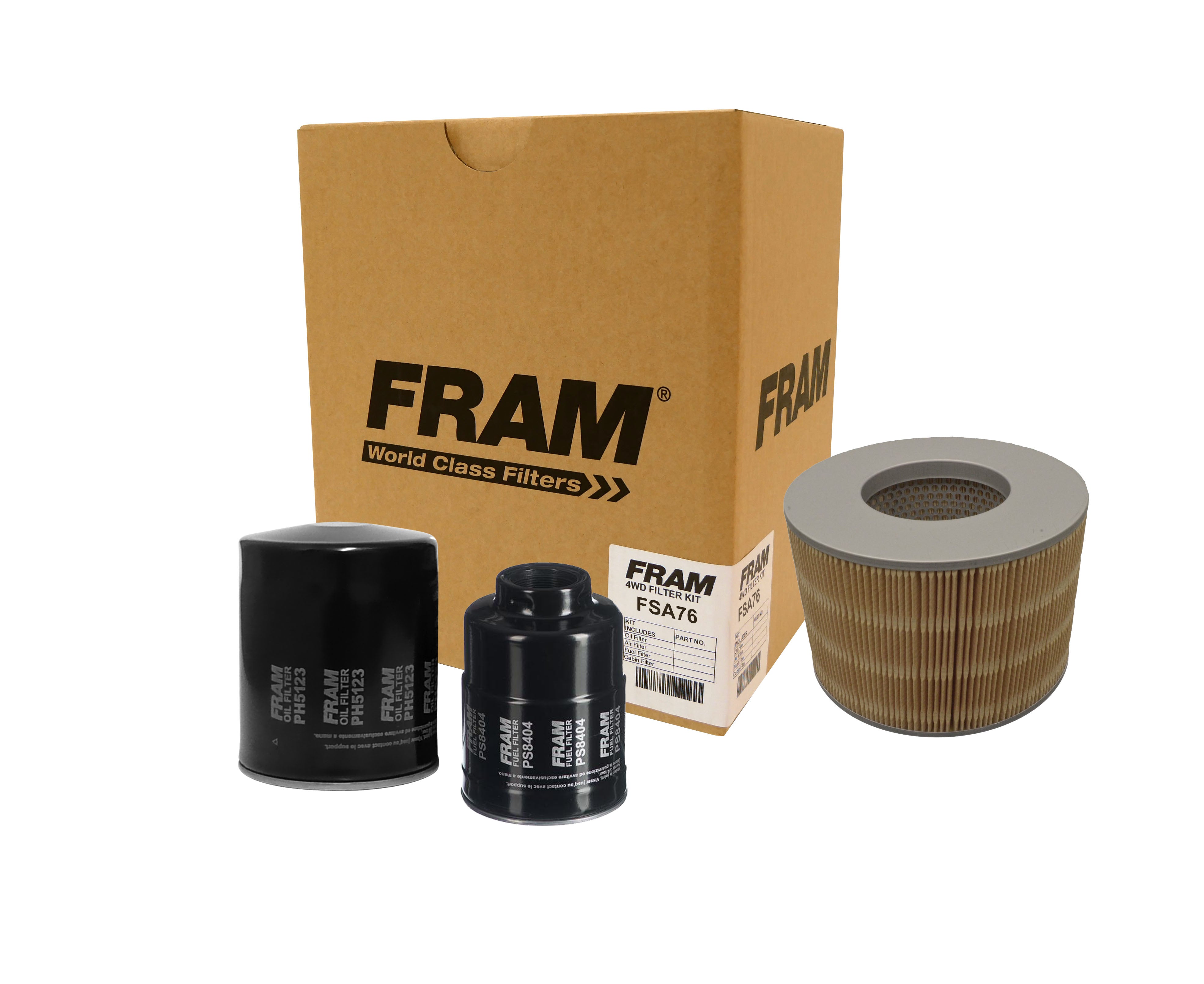 FRAM 4wd Filter Kit for Toyota Landcruiser HZJ105 | FRAM
