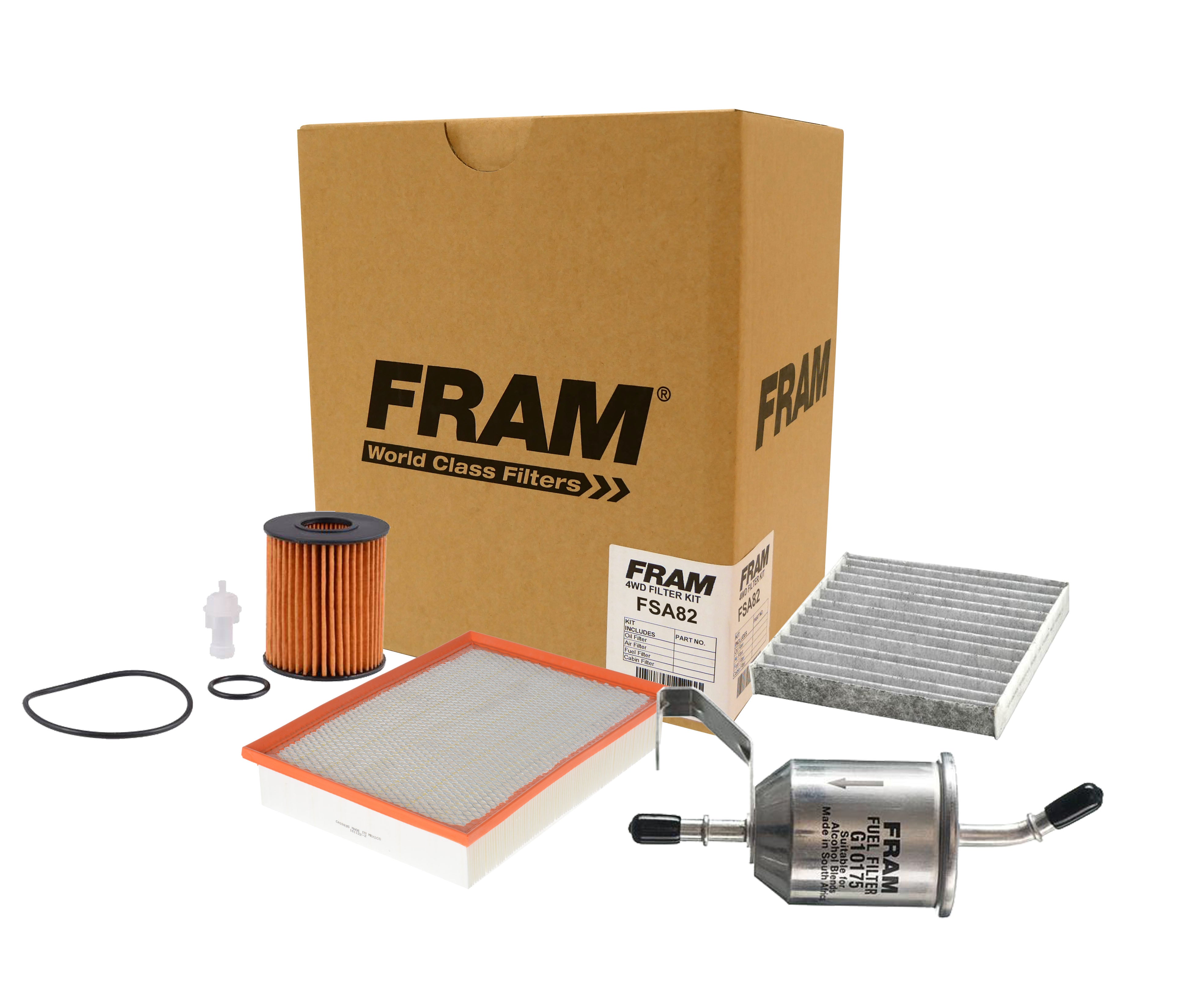 FRAM 4wd Filter Kit for Toyota Prado GRJ150 4.0L 09-15 | FRAM
