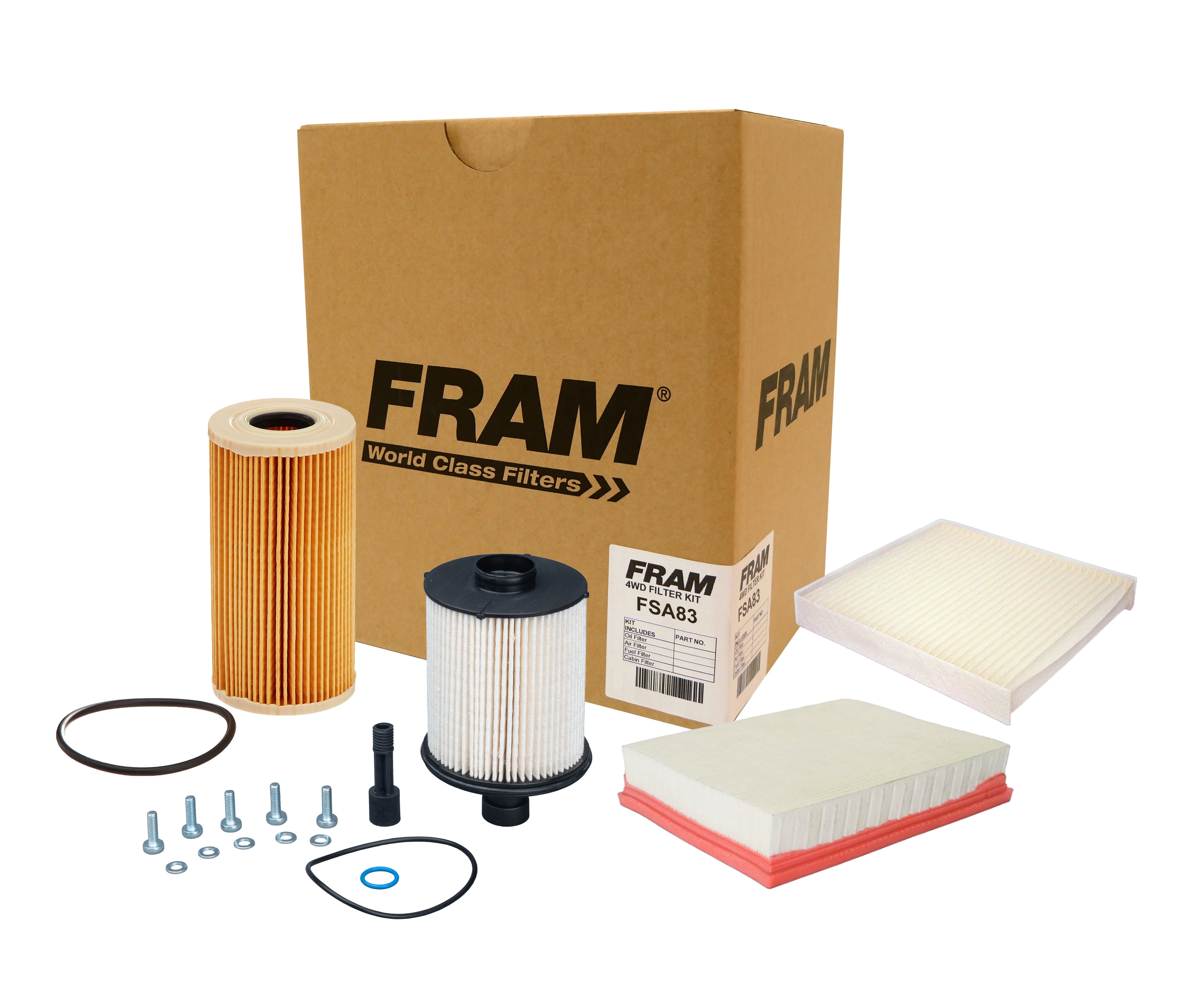 FRAM 4wd Filter Kit for Nissan Navara D23 NP300 15-20 | FRAM