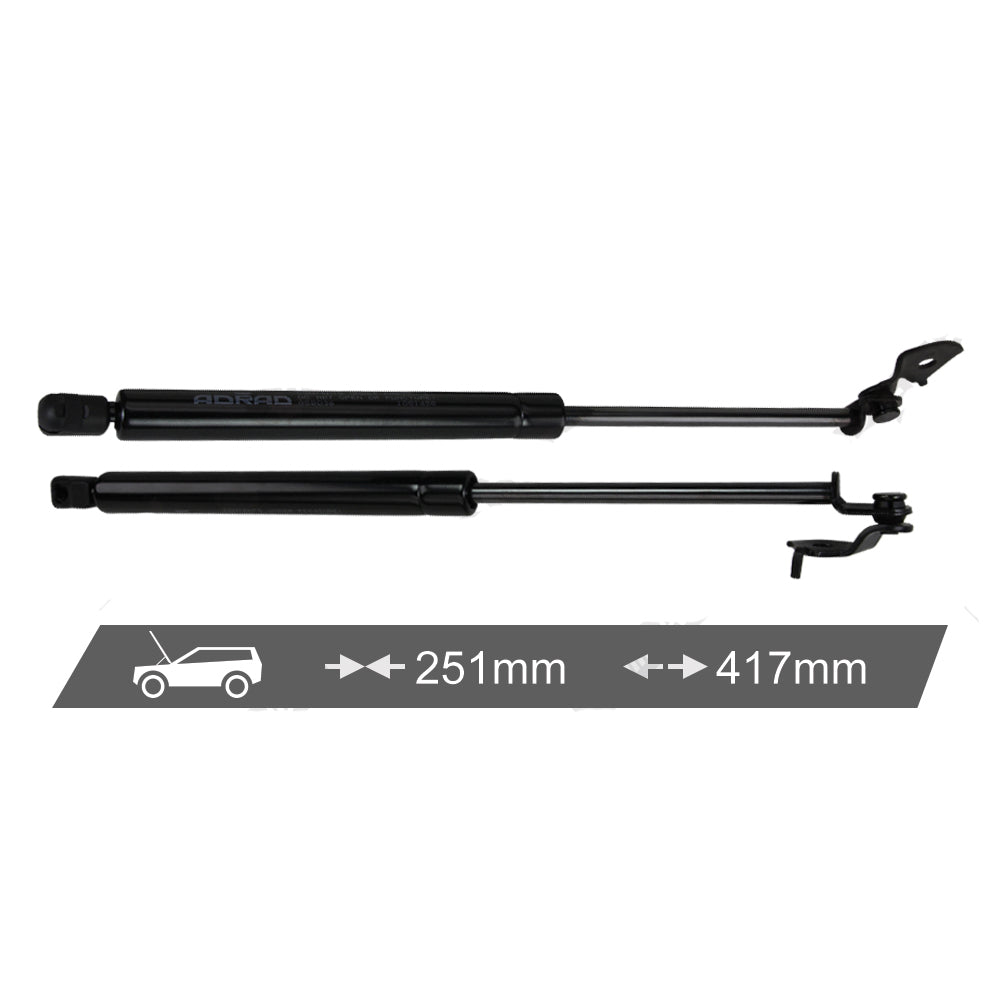 Adrad Bonnet Gas Struts to suit Landcruiser 80 Series (Set of 2) | Adrad