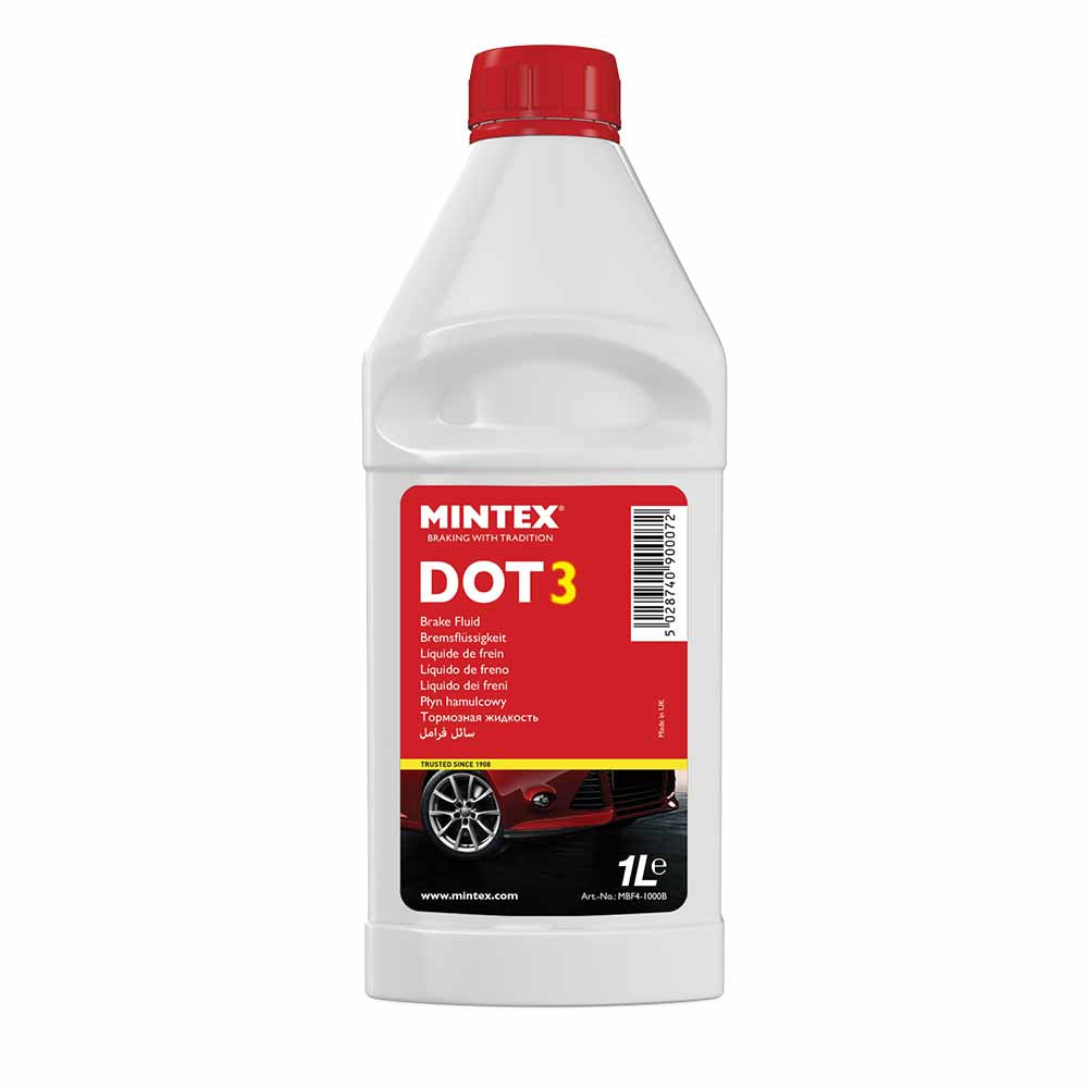 Mintex Brake Fluid DOT 3 - 1 Litre | Mintex