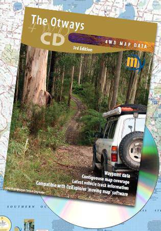 Meridian Otways 4WD CD - Digital Map | Meridian