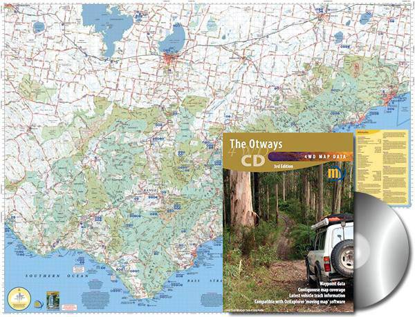 Meridian Otways 4WD CD - Digital Map | Meridian