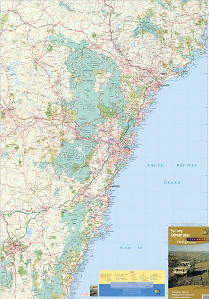 Meridian Sydney Adventures 4WD Map | Meridian