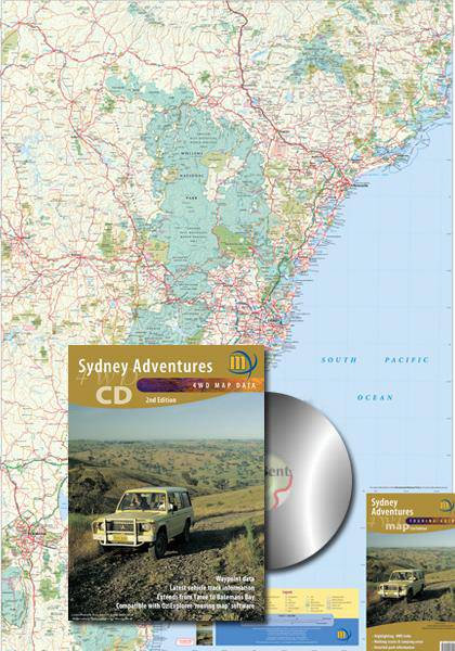 Meridian Sydney Adventures 4WD CD - Digital Map | Meridian