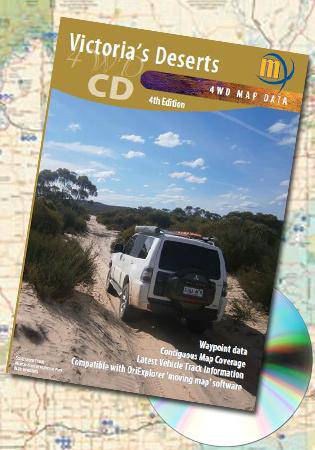 Meridian Victoria's Deserts 4WD CD - Digital Map | Meridian