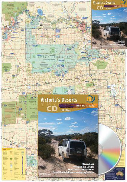 Meridian Victoria's Deserts 4WD CD - Digital Map | Meridian