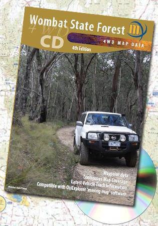 Meridian Wombat State Forest 4WD CD - Digital Map | Meridian