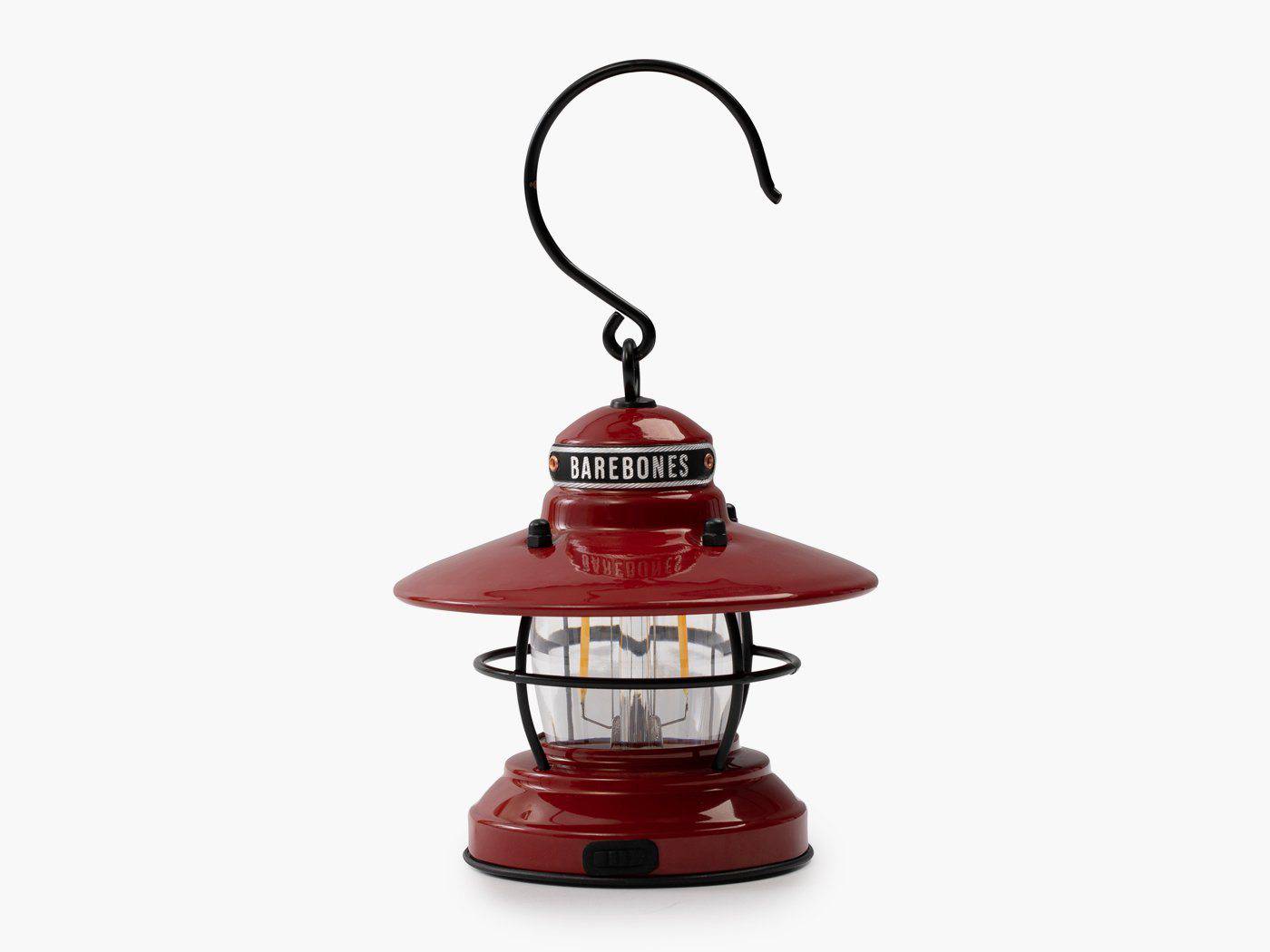 Barebones Edison Mini Lantern (Red) | Barebones
