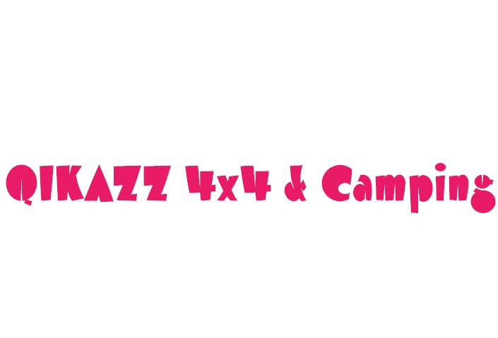 QIKAZZ 30cm Vinyl Sticker - Limited Edition Hot Pink