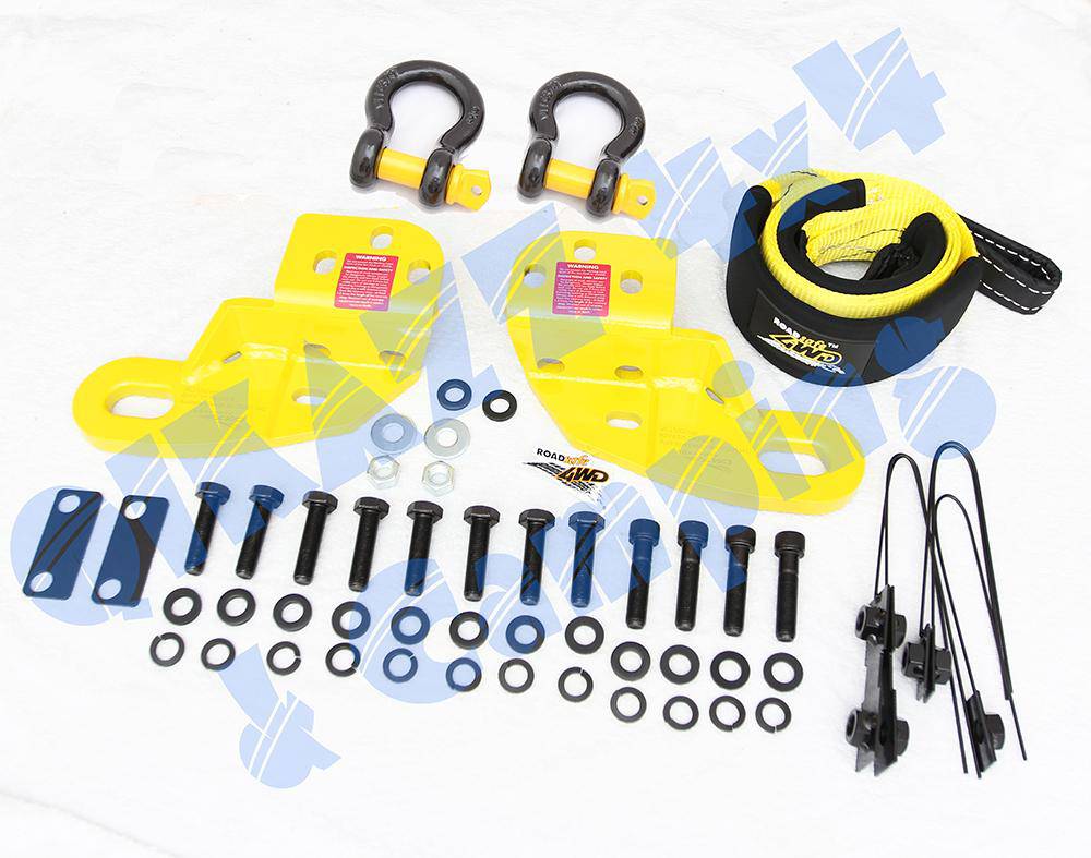 Roadsafe 4wd HD Recovery Tow Point Kit for Nissan Patrol GQ & GU - RPPAT05 Y60 Y61 | Roadsafe