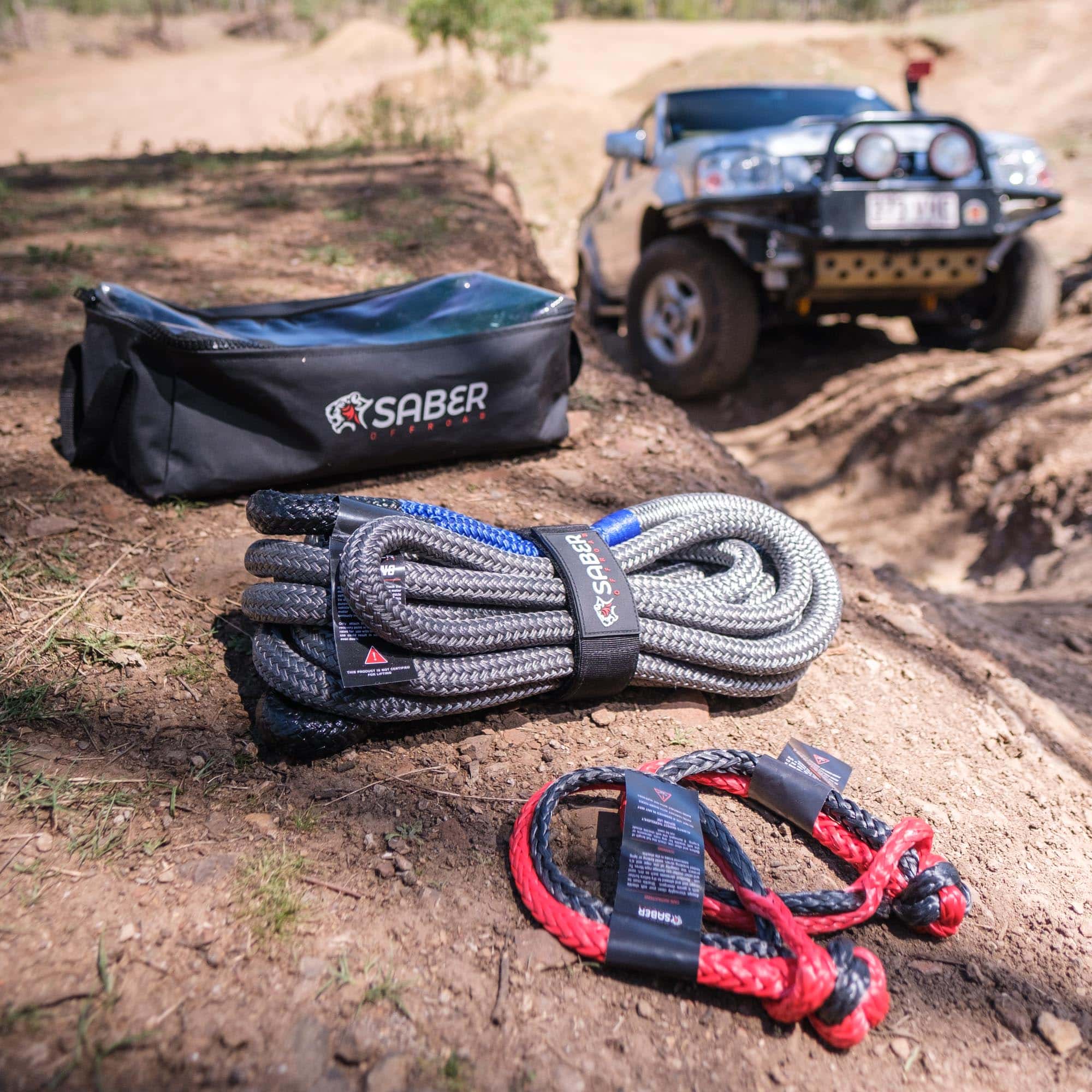 Saber Offroad 8K Offroad Kinetic Recovery Kit | Saber Offroad