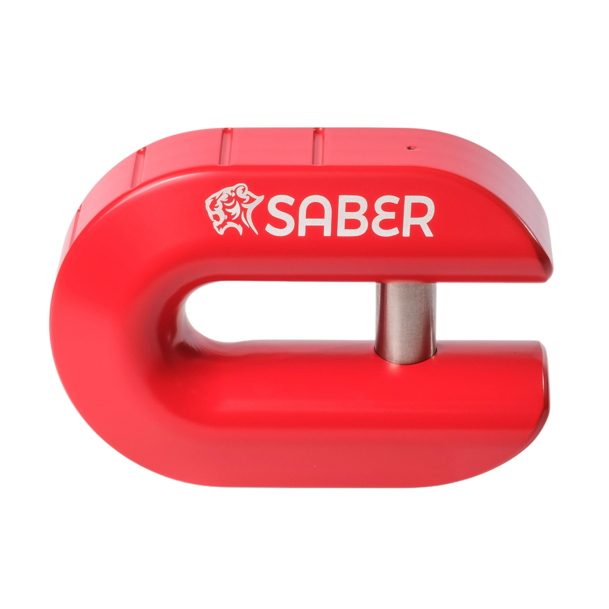 Saber Offroad Alloy Winch Shackle - 7075 Aluminium – Cerakote Red | Saber Offroad