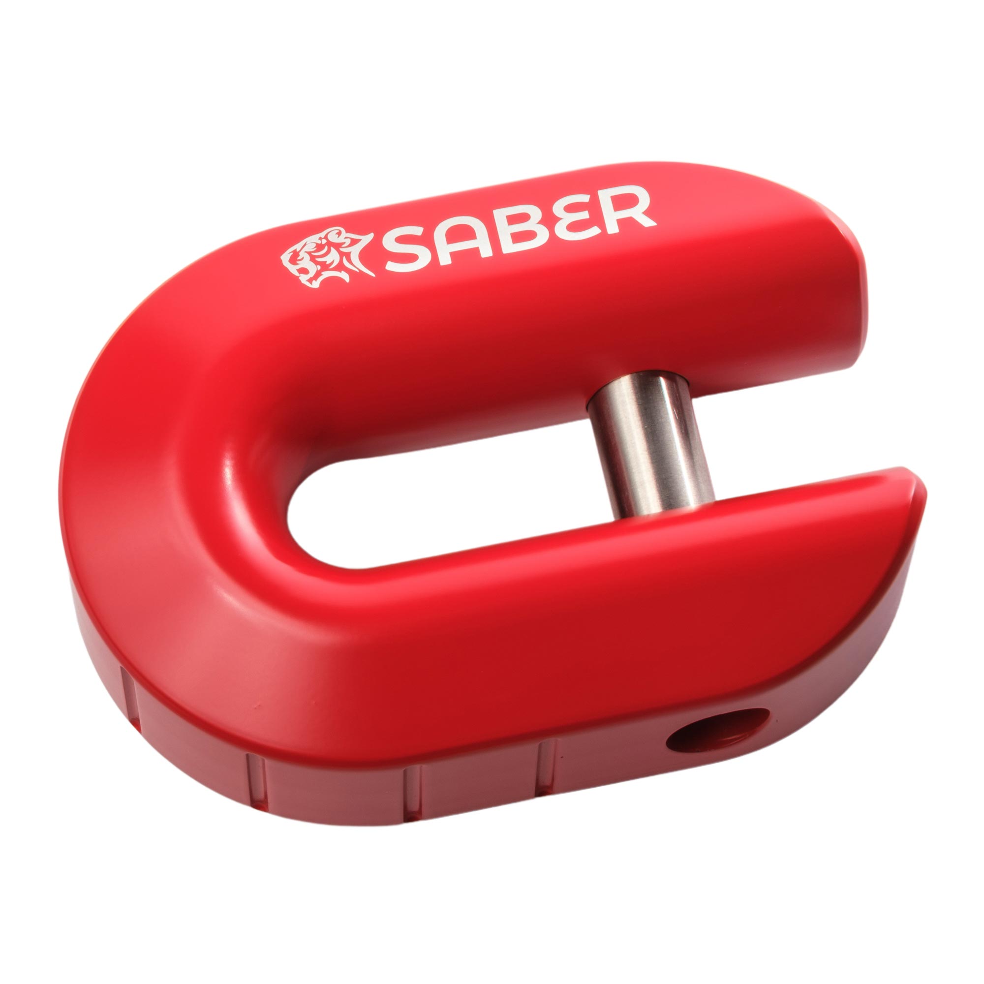Saber Offroad Alloy Winch Shackle - 7075 Aluminium – Cerakote Red | Saber Offroad