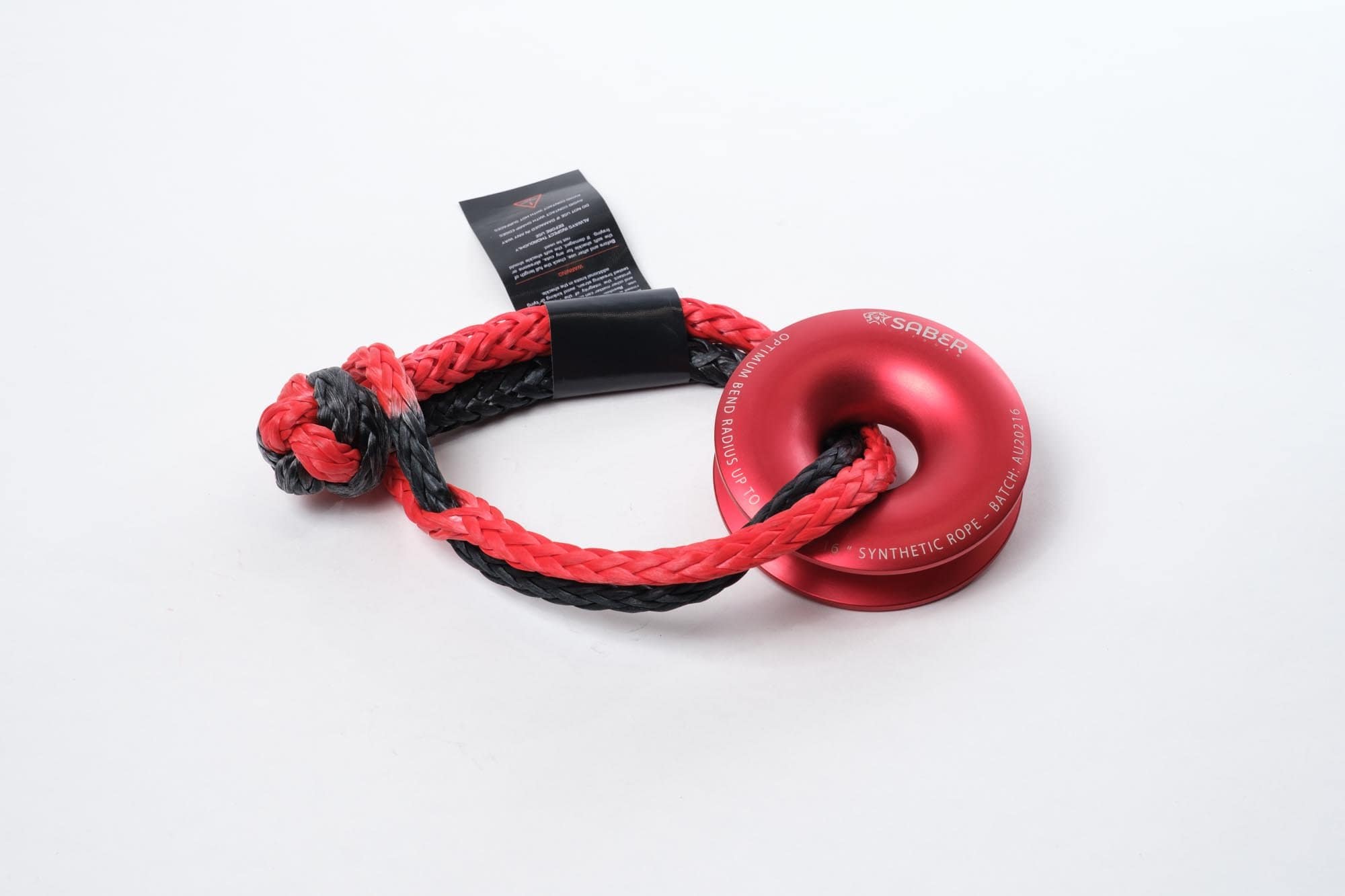 Saber Offroad Mini Ezy-Glide 5,000KG WLL Recovery Ring, Bag + 9000KG SaberPro Soft Shackle | Saber Offroad