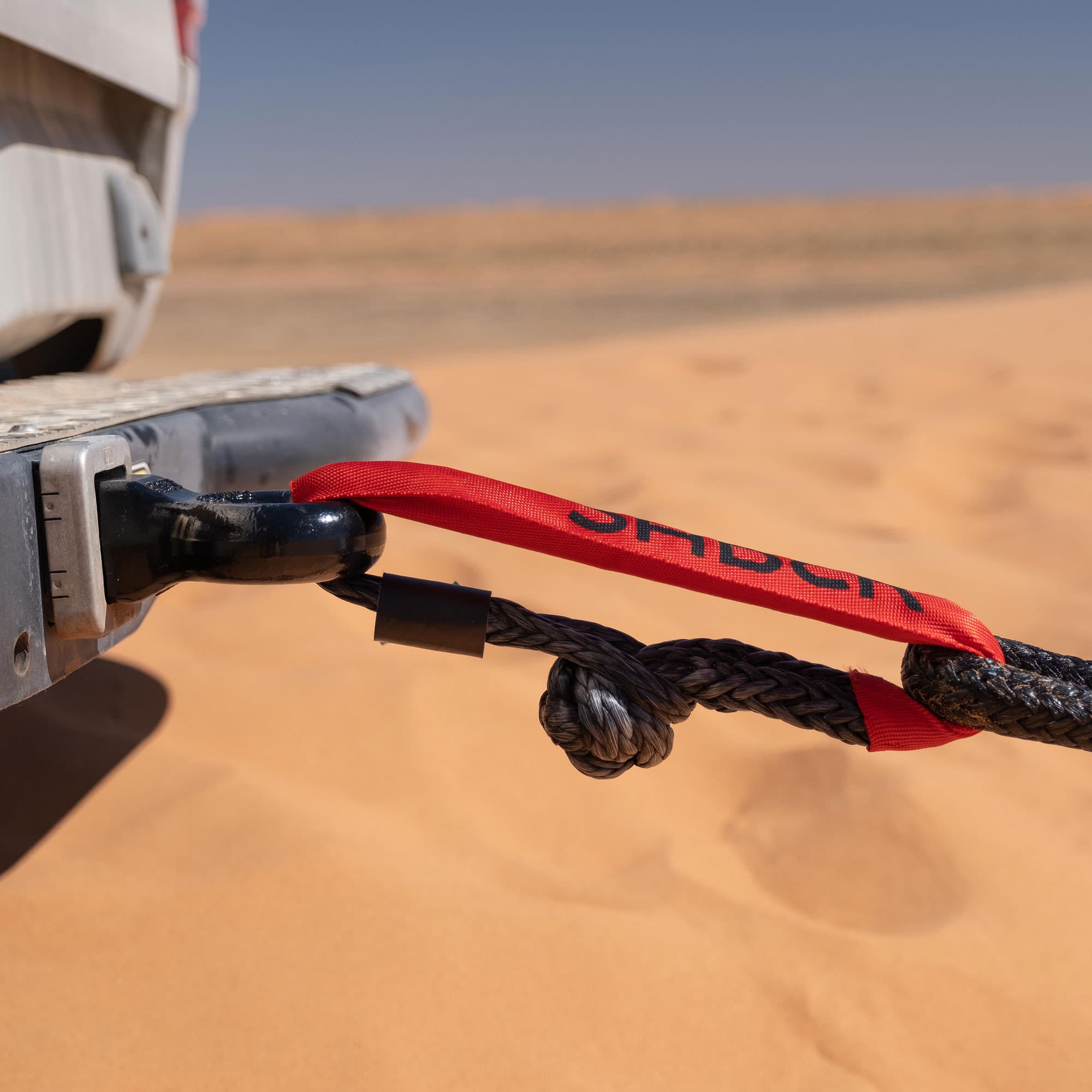 Saber Offroad Rope Friendly Recovery Hitch Steel | Saber Offroad