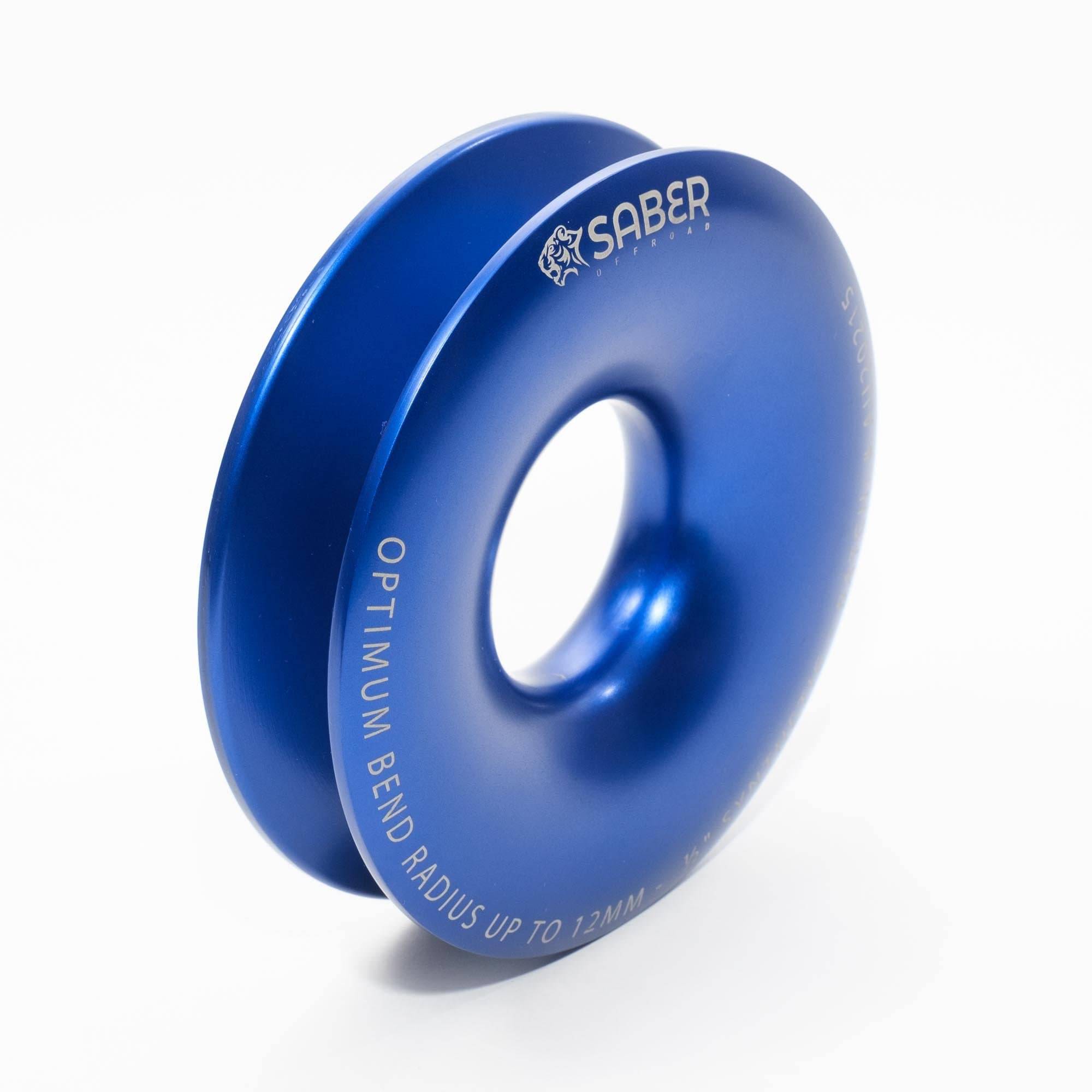 Saber Offroad Ezy-Glide Recovery Ring New + Twin 17K Bound Soft Shackle Kit | Saber Offroad