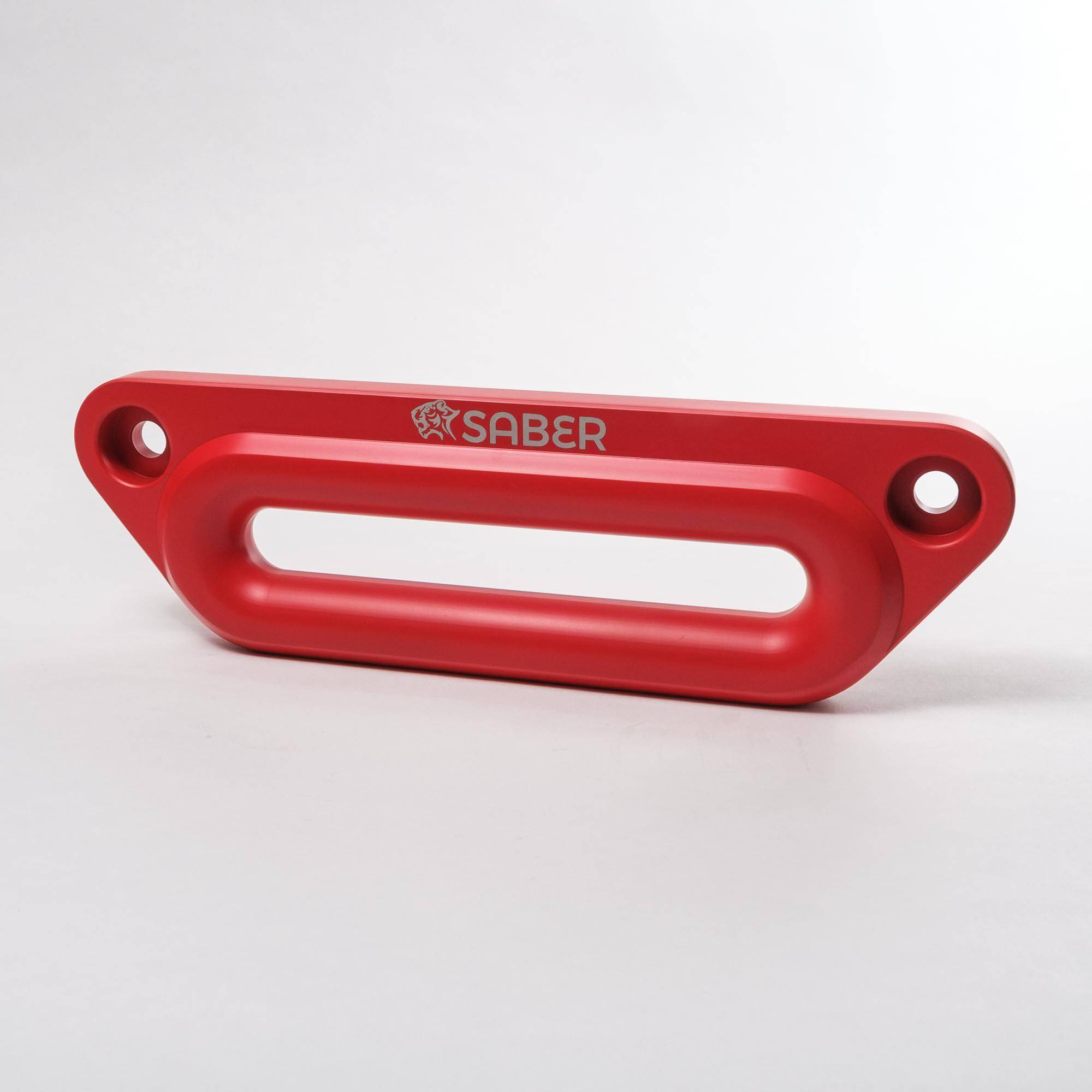 Saber Offroad 6061 Aluminium Offset Fairlead – Cerakote Red | Saber Offroad