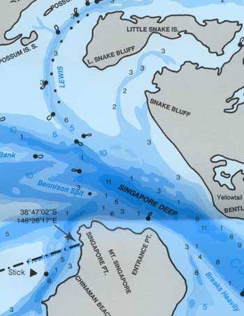 AFN Mallacoota Inlet, Port Albert & Port Welshpool Fishing Map | AFN