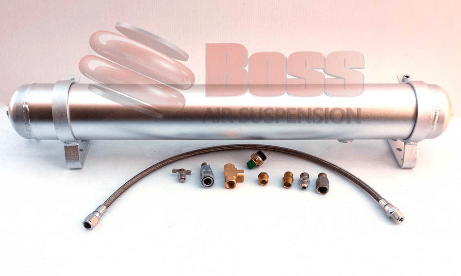 Boss Air Alloy 6 Litre Air Tank with 3 Ports Package | Boss Air Suspension