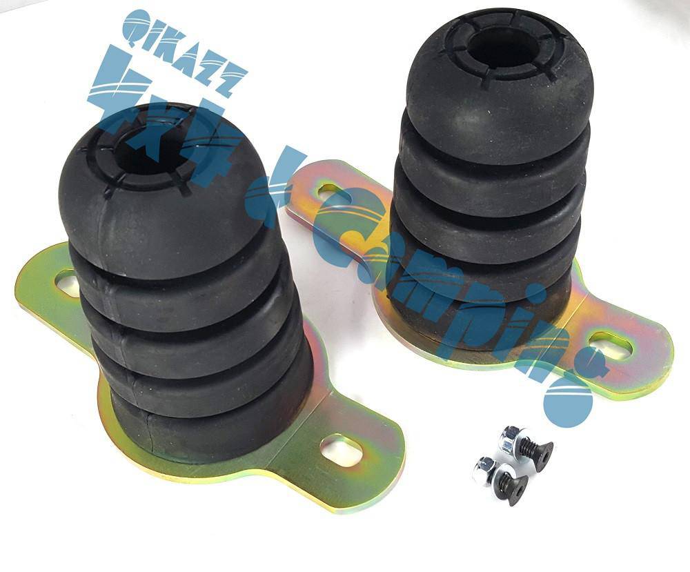 QIKAZZ Rear Bump Stop Extension Kit for Nissan GQ / GU - Suits 2" Lift | QIKAZZ 4x4 & Camping