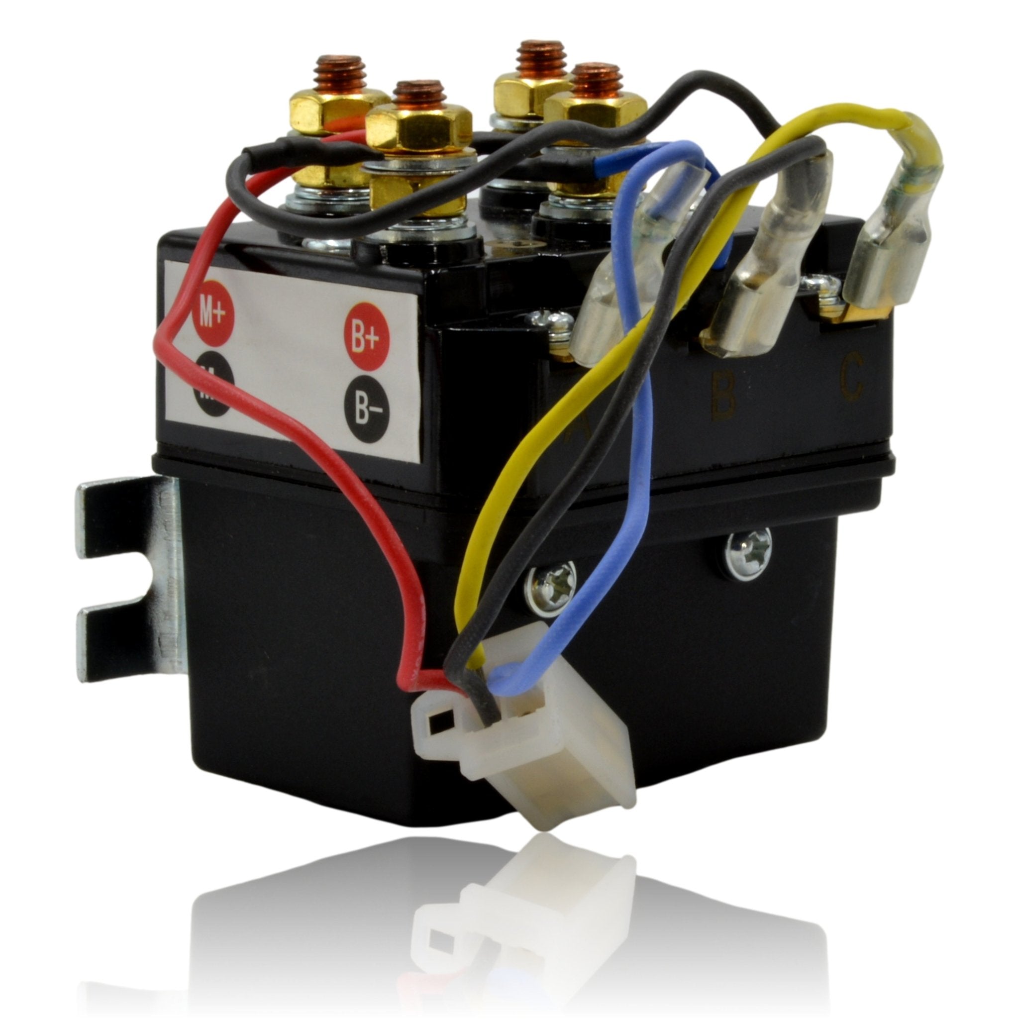 Carbon Offroad 12V ATV permanent magnet electric motor winch solenoid | Carbon Offroad