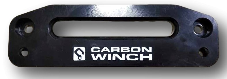 Carbon Winches Australia 20mm multi-fit Fairlead Black Anodised | Carbon Offroad