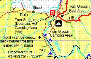 Rooftop's Corryong Omeo Thredbo Adventure Map | Rooftop
