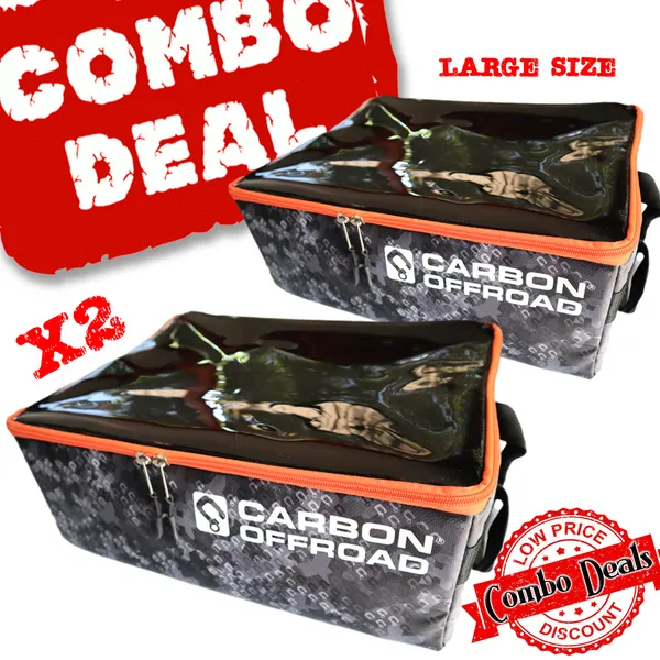 2 x Carbon Gear Cube Storage and Recovery Bag Combo - Large size - CW-COMBO-GC_L 2