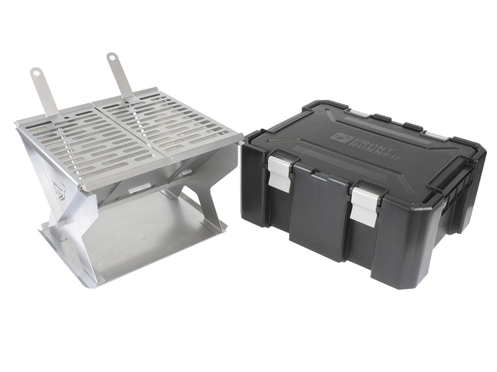 Box Braai/BBQ Grill AND Wolf Pack Pro Kit - by Front Runner | Front Runner