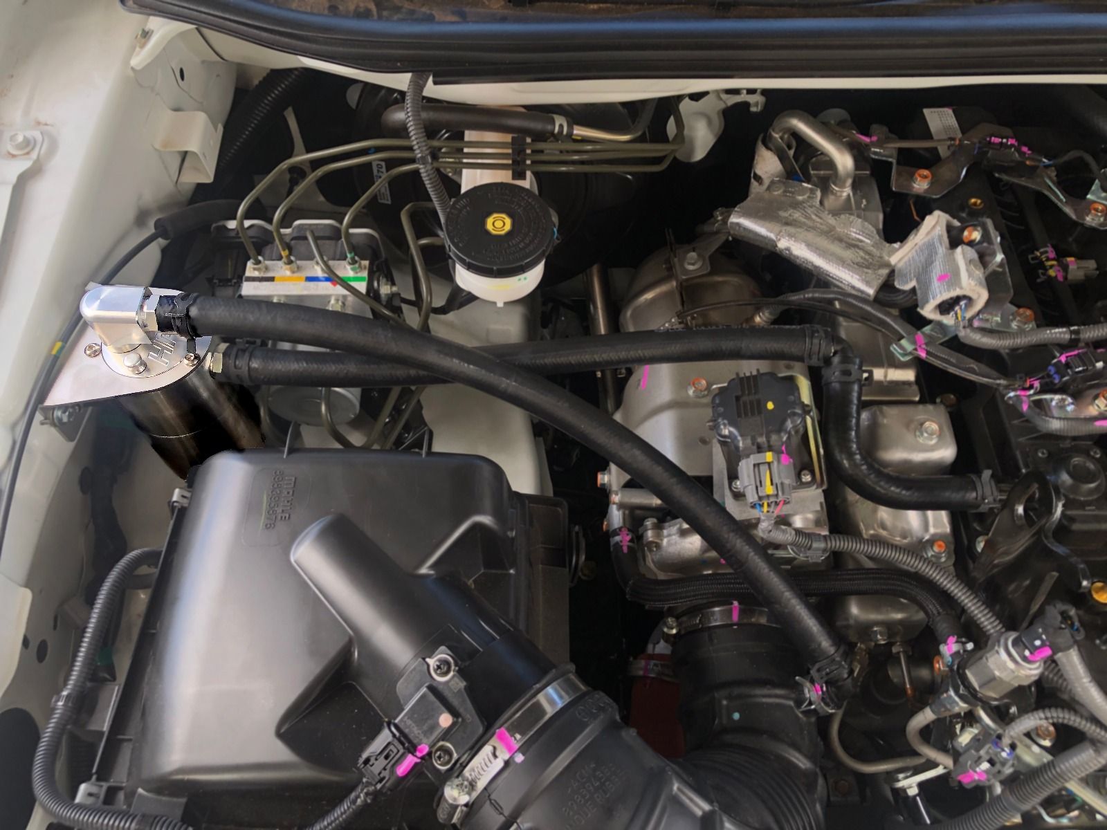 HPD Oil  Catch Can for Mazda BT-50 TF 3L 2020 | High Performance Diesel
