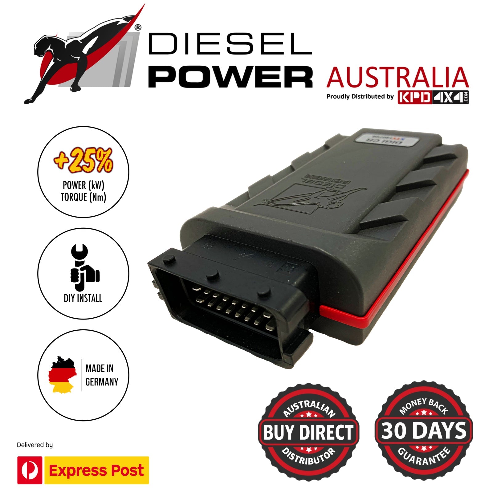 Ford Ranger PX1/2/3 3.2 4x4 Diesel Power Module Tuning Chip - DP-FORUF22-PX 2