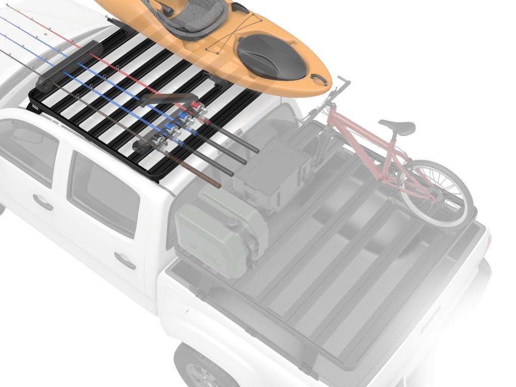 Ford F250 Crew Cab (1999-2016) Slimline II Roof Rack Kit / Low Profile - by Front Runner | Front Runner