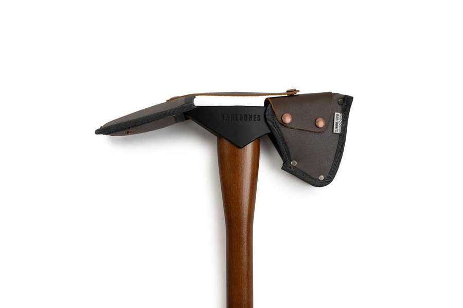 Barebones Pulaski Axe and Waxed Canvas Sheath | Barebones