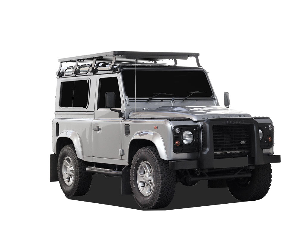 Land Rover Defender 90 (1983-2016) Slimline II Roof Rack Kit / Tall - by Front Runner | Front Runner