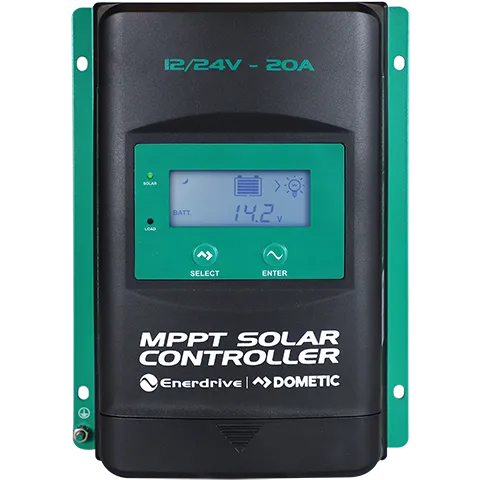 Enerdrive 20A MPPT Solar Charge Controller 12/24v with Display - EN43520 | Enerdrive