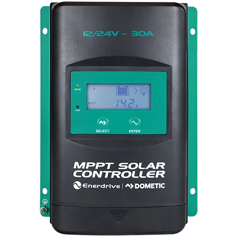 Enerdrive 30A MPPT Solar Charge Controller 12/24v with Display - EN43530 | Enerdrive
