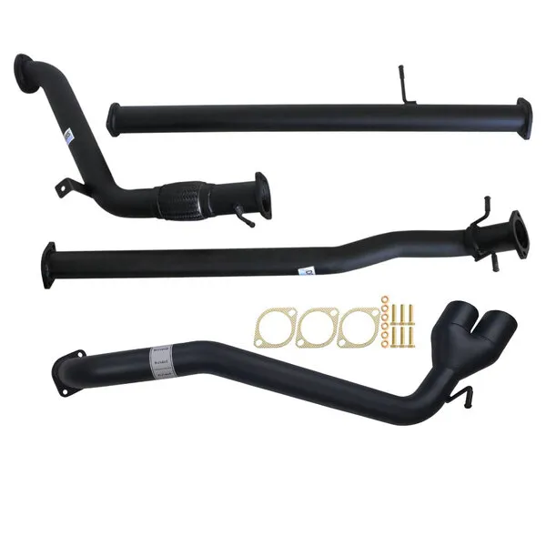 FORD RANGER PX 3.2L 9/2011 - 9/2016 3" TURBO BACK CARBON OFFROAD EXHAUST PIPE ONLY SIDE EXIT TAILPIPE - FD240-POS 1