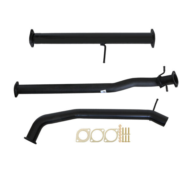 FORD RANGER PX 3.2L 10/2016>3" # DPF # BACK CARBON OFFROAD EXHAUST WITH PIPE ONLY - FD254-PO 2