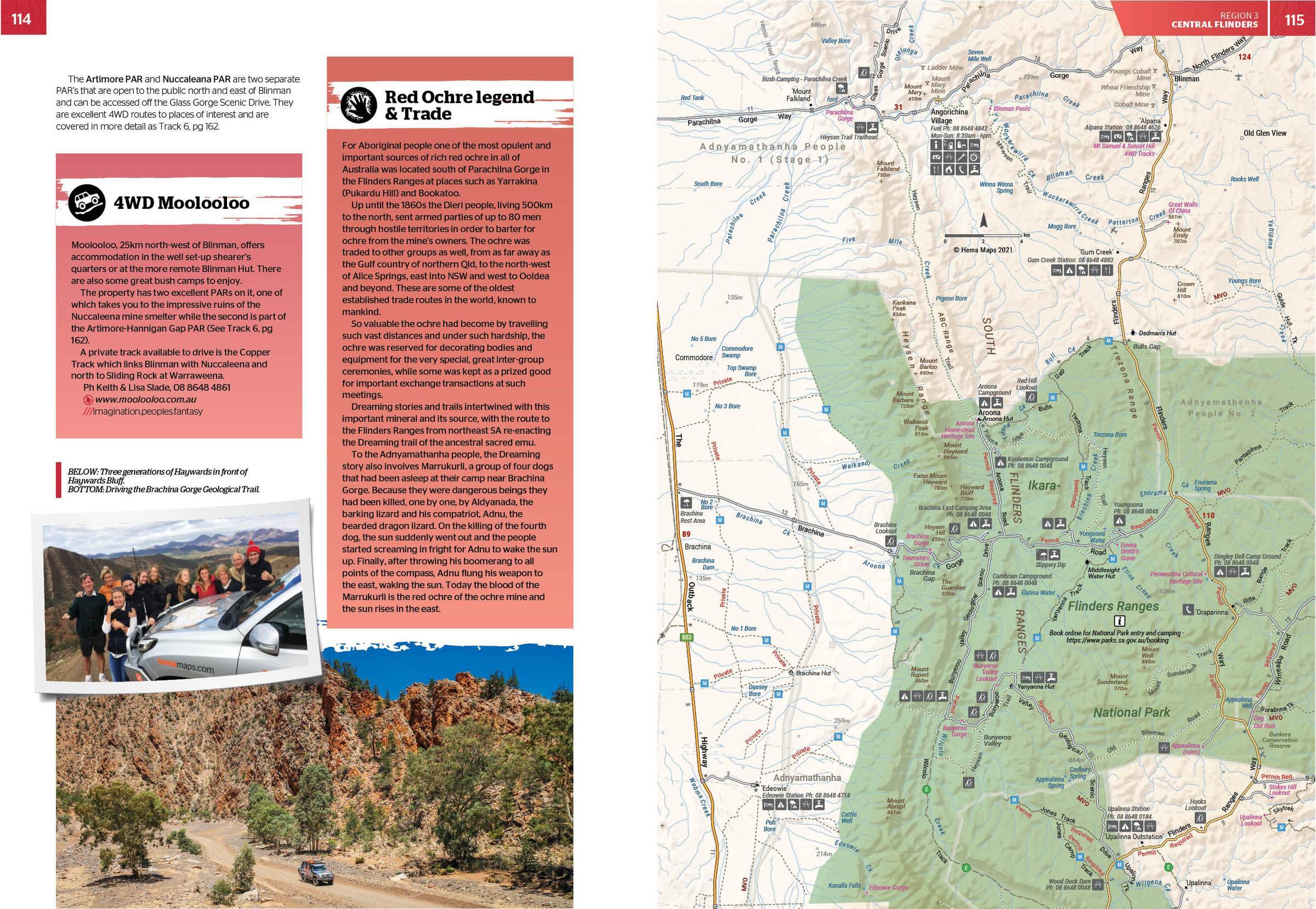 Hema Flinders Ranges Atlas & Guide | Hema