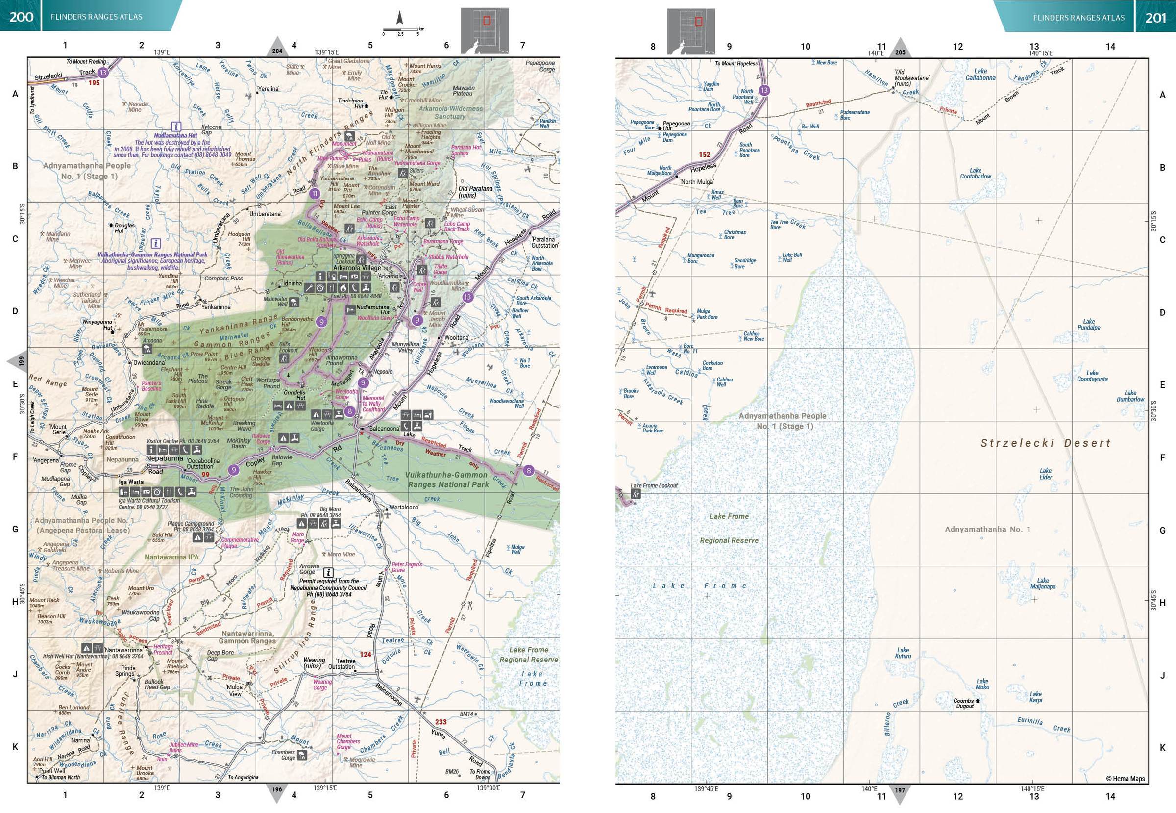Hema Flinders Ranges Atlas & Guide | Hema