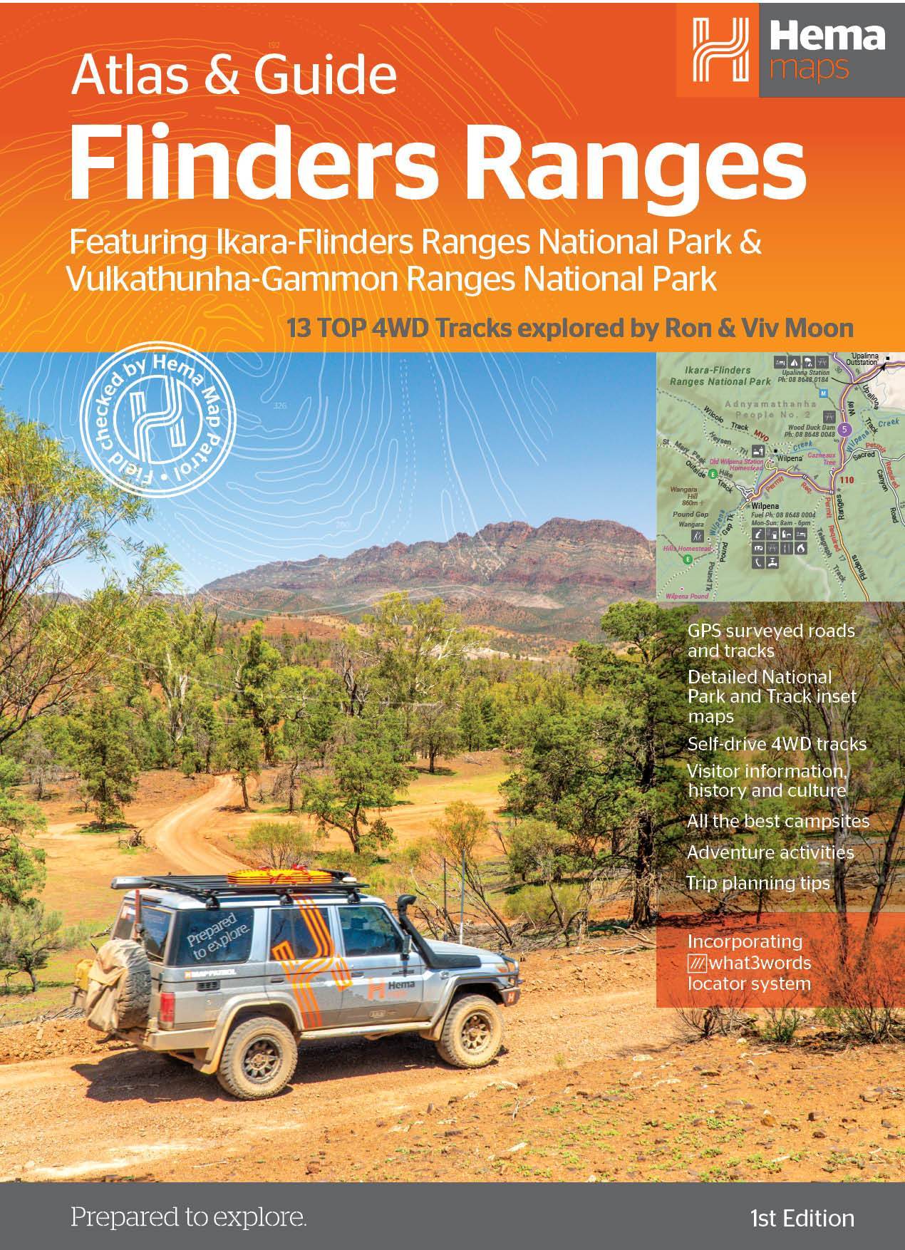 Hema Flinders Ranges Atlas & Guide | Hema