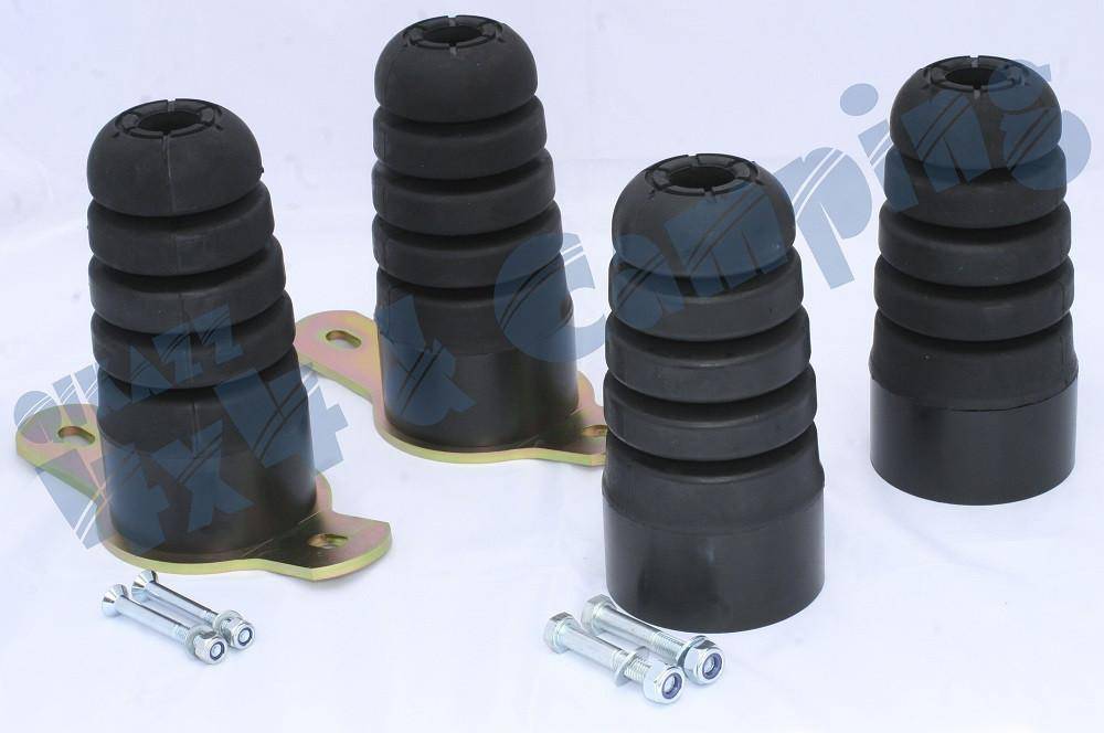 QIKAZZ Complete Bump Stop Extension Kit for Nissan GQ / GU - Suits 4" Lift | QIKAZZ 4x4 & Camping