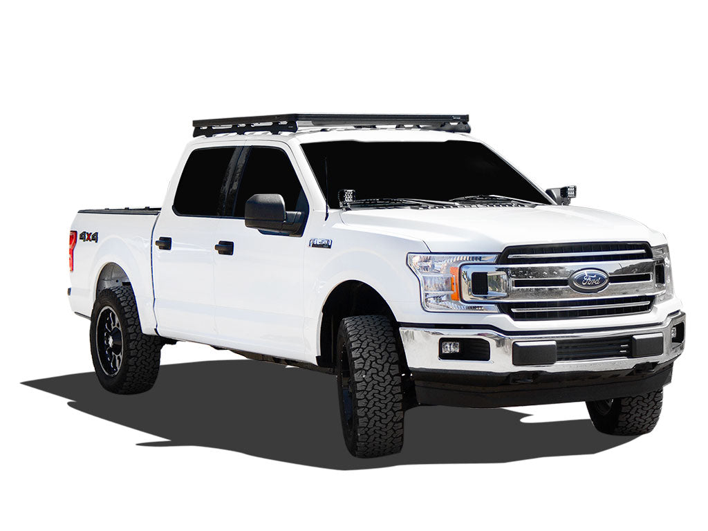 Ford F-150 Crew Cab (2009-Current) Slimline II Roof Rack Kit / Low Profile | Front Runner